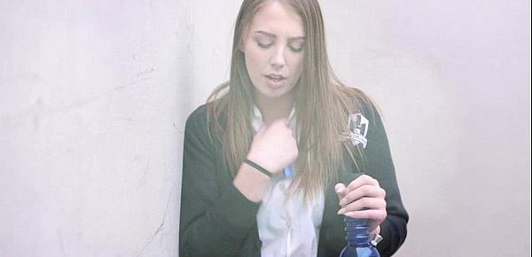  InnocentHigh - Naughty Schoolgirl Chloe Scott Sucks Some Cock For Smoking Weed